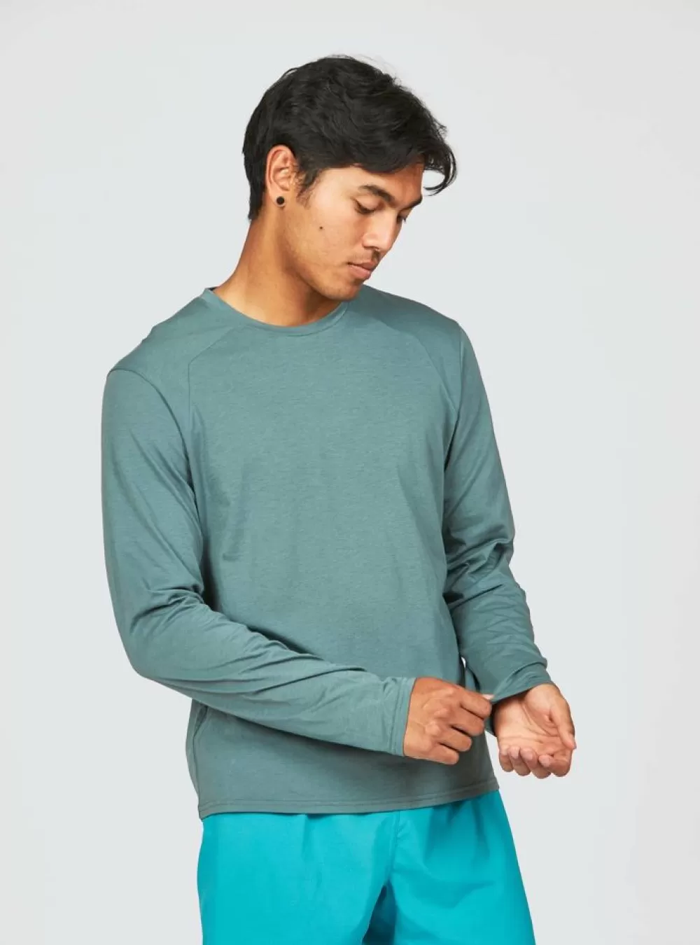 * Janji Men's Runterra Long Sleeve Tee (Mt07A)