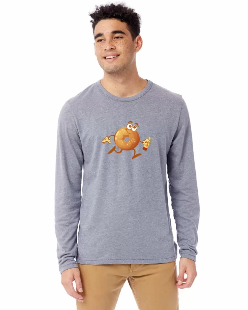 * Marathon Sportswear Unisex Running Cider Donut Longsleeve