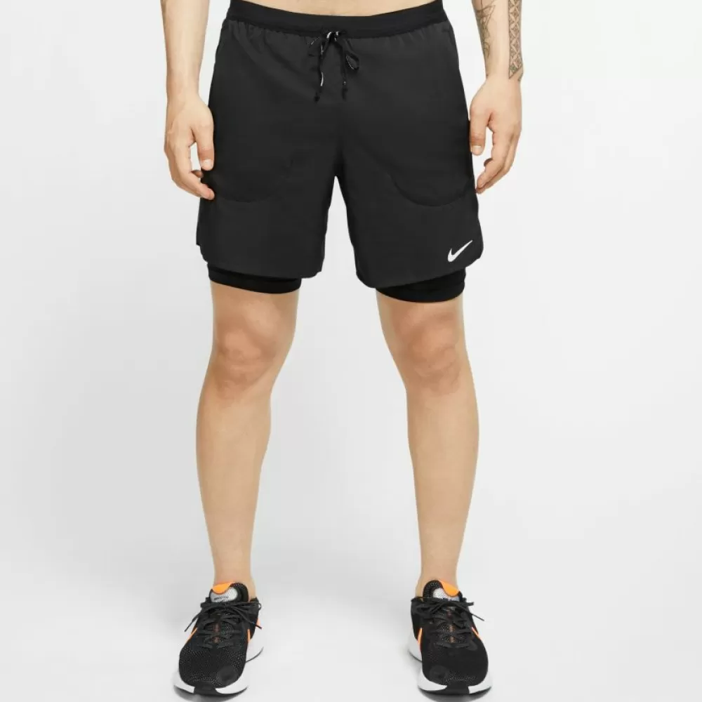 * Nike Men's 7 Flex Stride 2-In-1 Short (Cj5471-010)