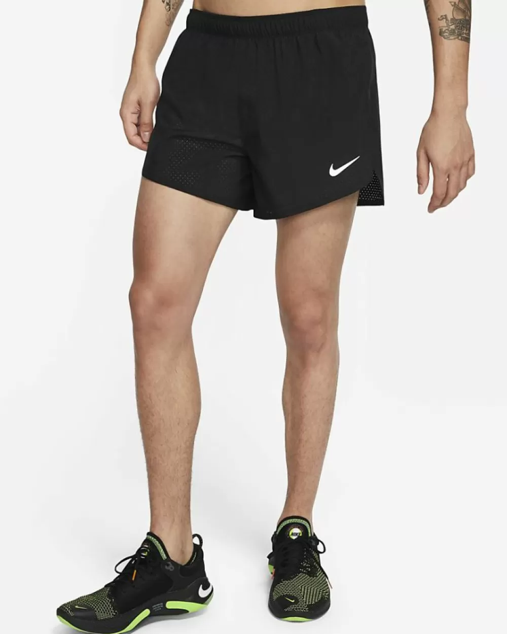 * Nike Men's Fast 4 Short Black (Cj7847-010)