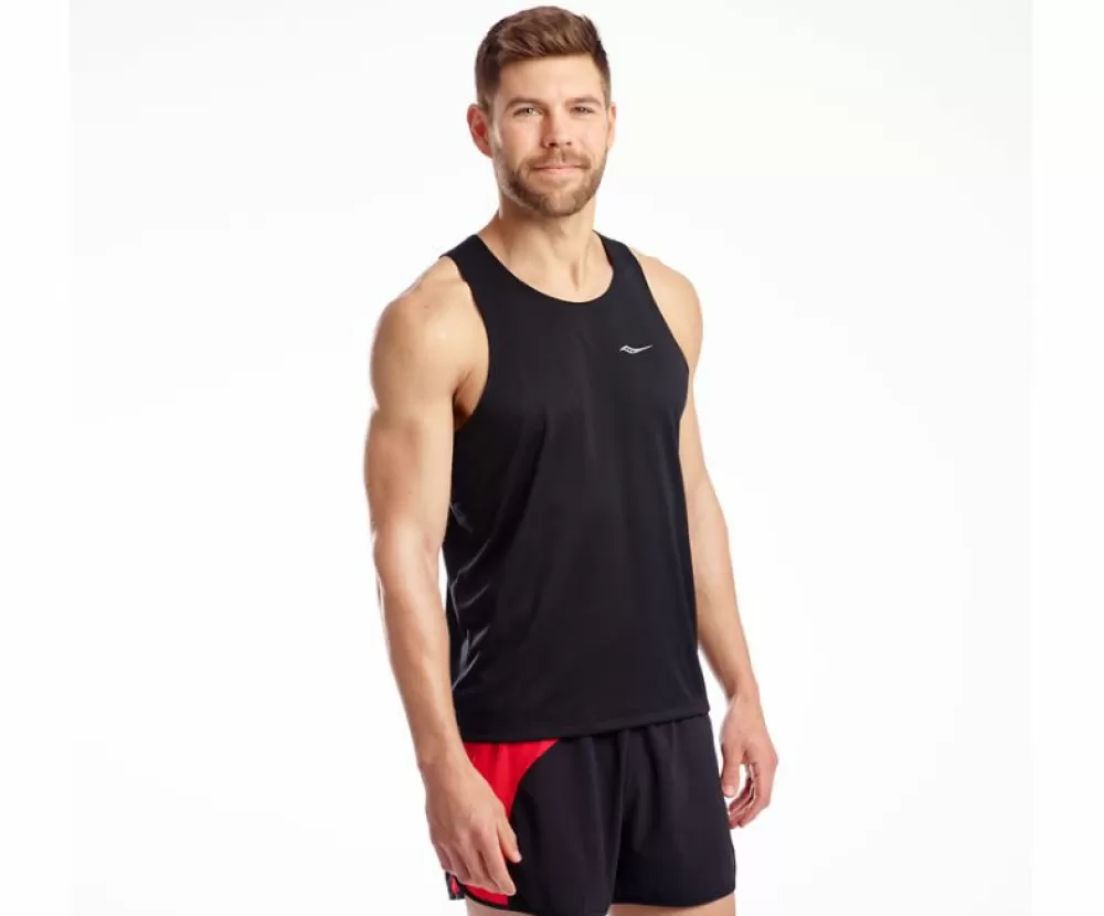 * Saucony Men's Stopwatch Singlet (Sam800217)