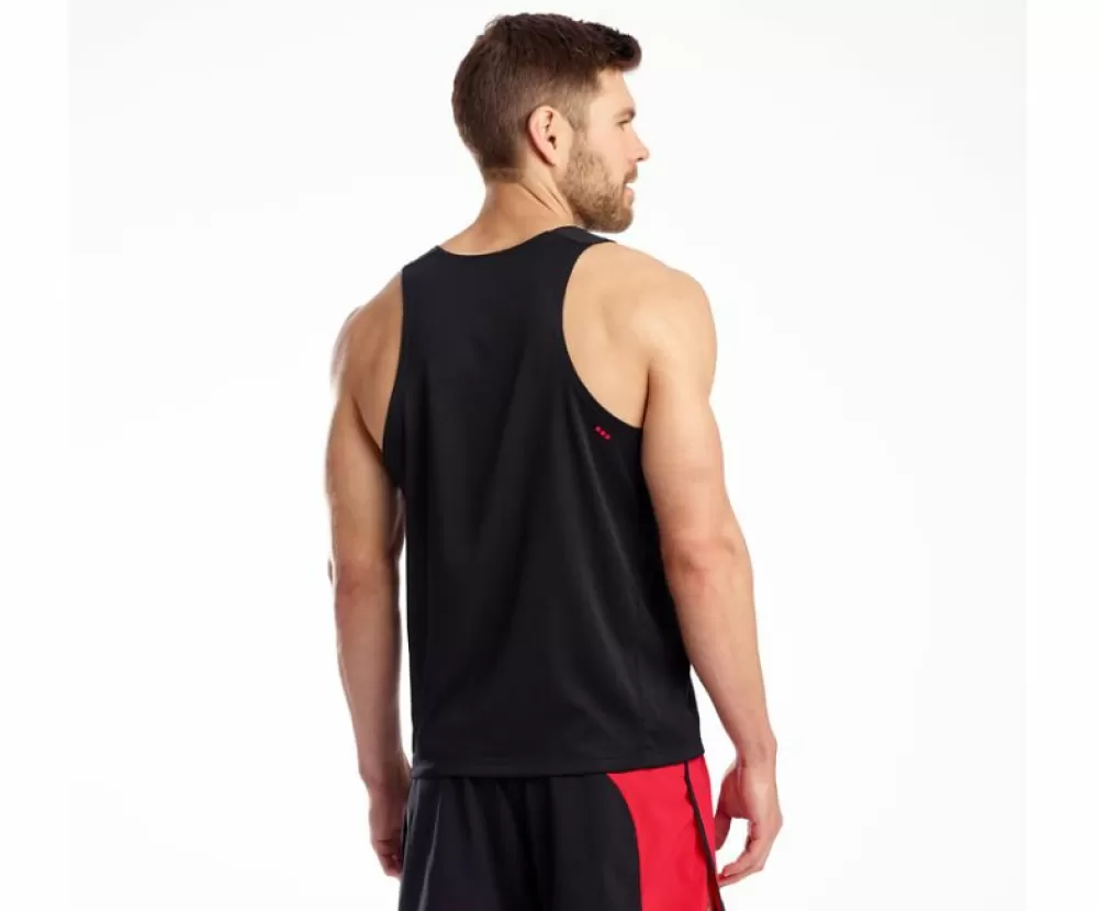 * Saucony Men's Stopwatch Singlet (Sam800217)